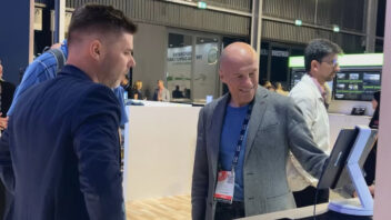 Lukasz and Rob at IBC 2024